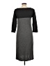 Kay Unger Color Block Gray Casual Dress Size L - photo 2