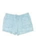 Calvin Klein 100% Lyocell Stripes Blue Shorts Size 10 - photo 1
