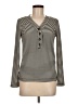 Ann Taylor LOFT Stripes Black Long Sleeve Top Size M - photo 1