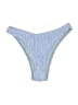 Shein Chevron-herringbone Blue Swimsuit Bottoms Size XS - photo 1