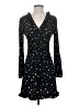 Maje 100% Polyester Stars Black Cocktail Dress Size EU (FR) 34 / US 2 - photo 1