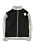 Unbranded 100% Polyester Hearts Black Track Jacket Size 14 - 16 - photo 1