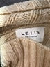 Le Lis Color Block Tan Turtleneck Sweater Size XS - photo 7