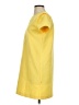 Zara Basic Solid Yellow Casual Dress Size S - photo 5