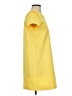 Zara Basic Solid Yellow Casual Dress Size S - photo 4