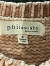 Philosophy Republic Clothing 100% Polyester Tweed Pink Pullover Sweater Size S - photo 7