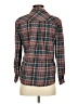 Joie 100% Cotton Plaid Brown Long Sleeve Button-Down Shirt Size S - photo 2