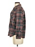 Joie 100% Cotton Plaid Brown Long Sleeve Button-Down Shirt Size S - photo 5