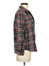 Joie 100% Cotton Plaid Brown Long Sleeve Button-Down Shirt Size S - photo 4