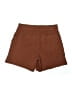 SPANX Solid Brown Athletic Shorts Size S - photo 2
