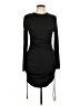 Intempo Solid Black Cocktail Dress Size L - photo 1