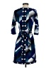 BCBGMAXAZRIA Argyle Blue Casual Dress Size XXS - photo 2