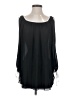 Spense 100% Polyester Black Long Sleeve Blouse Size XL - photo 1