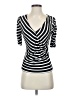 Venus Black 3/4 Sleeve Top Size S - photo 1
