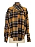 BDG Plaid Brown Long Sleeve Button-Down Shirt Size S - photo 2