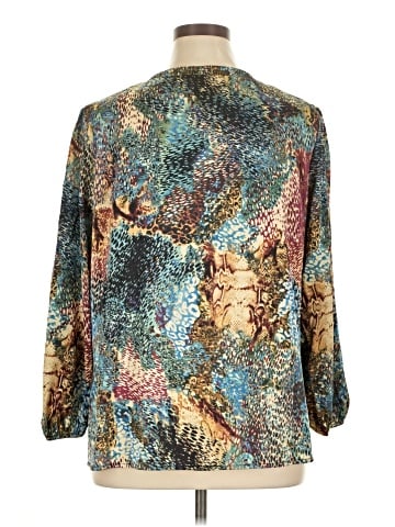 Sunny Leigh 3/4 Sleeve Blouse (view 2)
