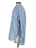 Gap 100% Polyester Blue 3/4 Sleeve Blouse Size XS - photo 5