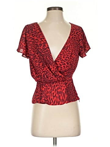 Fame And Partners Short Sleeve Blouse (view 1)