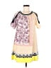 Leifnotes Yellow Ivory Casual Dress Size 0 - photo 1