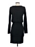 Leith Solid Black Casual Dress Size S - photo 2