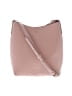 Samara 100% Leather Solid Pink Leather Crossbody Bag One size - photo 1