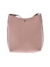Samara 100% Leather Solid Pink Leather Crossbody Bag One size - photo 3