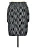 BCBGMAXAZRIA Chevron-herringbone Gray Casual Skirt Size L - photo 1