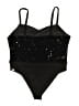 Shein Curve 100% Polyester Black Bodysuit Size 3X - photo 2