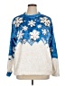 Unbranded Floral Blue Pullover Sweater Size XL - photo 1