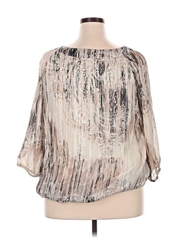 Sara Michelle 3/4 Sleeve Blouse (view 2)