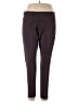 Logo Layers Solid Purple Active Pants Size 1X (petite) - photo 1