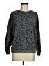 She + Sky Animal Print Gray Pullover Sweater Size M - photo 1