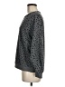 She + Sky Animal Print Gray Pullover Sweater Size M - photo 5