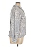 Nicola 100% Polyester Animal Print Silver Long Sleeve Blouse Size 16 - photo 4