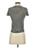 Assorted Brands Stripes Ivory Short Sleeve T-Shirt Size S - photo 2