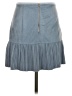 Flutter 100% Polyester Solid Blue Casual Skirt Size S - photo 2