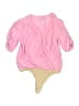 Amanda Uprichard 100% Silk Pink Bodysuit Size S - photo 1