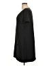 Unbranded Solid Black Casual Dress Size XL - photo 5