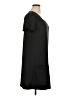 Unbranded Solid Black Casual Dress Size XL - photo 4