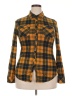 DJT Plaid Yellow Long Sleeve Button-Down Shirt Size 32 - photo 1