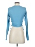 PrettyLittleThing Blue Long Sleeve Turtleneck Size 2 - photo 2