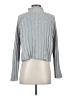American Eagle Outfitters 100% Polyester Gray Turtleneck Sweater Size XS - photo 2