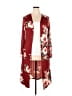 Assorted Brands Burgundy Brown Cardigan Size 1X - photo 1