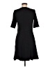 Zara Basic Solid Black Casual Dress Size M - photo 2