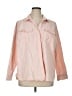 Old Navy 100% Cotton Color Block Pink 3/4 Sleeve Button-Down Shirt Size XL - photo 1