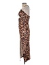 Shein Animal Print Brown Cocktail Dress Size M - photo 5