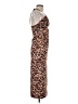 Shein Animal Print Brown Cocktail Dress Size M - photo 4
