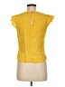 Zara Yellow Short Sleeve Top Size M - photo 2