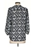 Banana Republic 100% Polyester Black 3/4 Sleeve Blouse Size XS - photo 2