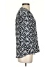 Banana Republic 100% Polyester Black 3/4 Sleeve Blouse Size XS - photo 4